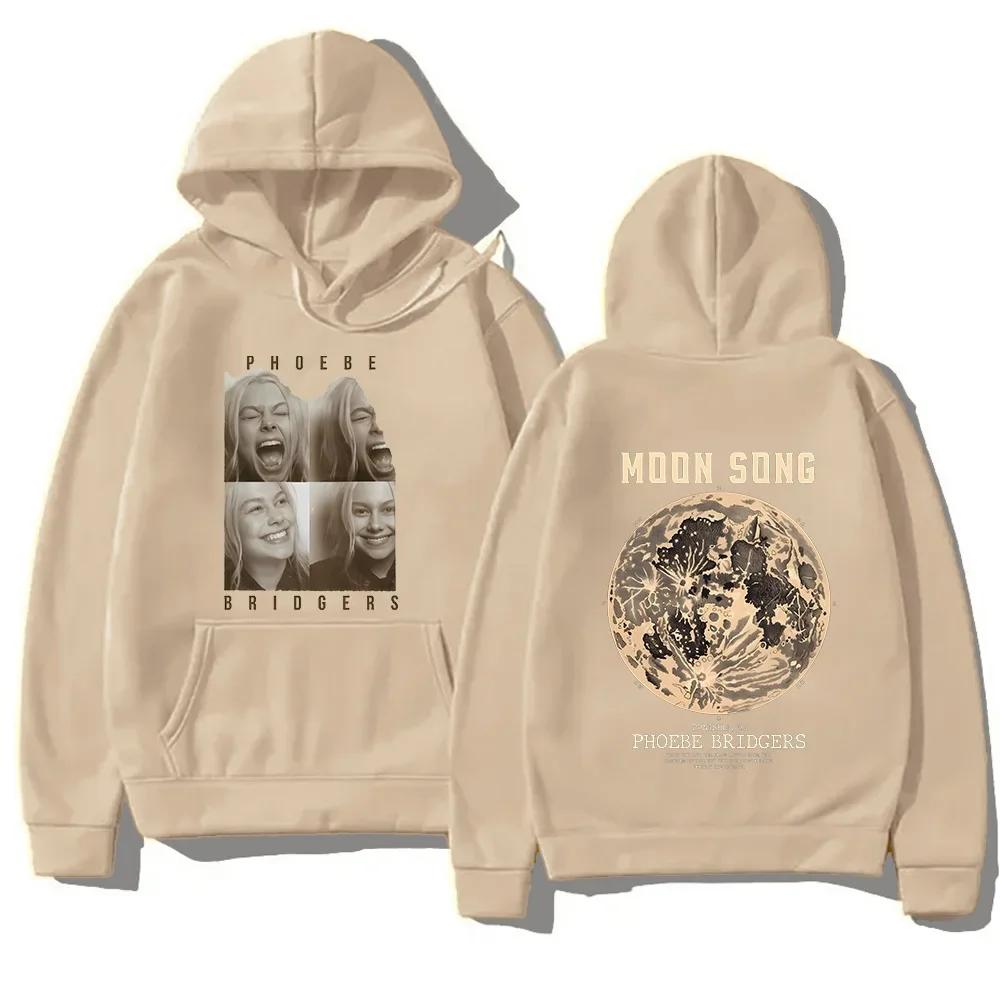 

Fashion Women Casual Hoodies Phoebe Bridgers Indie Folk Sweatshirts Unisex with Pocket Hoody Oversized Versatile Soft Pullovers S