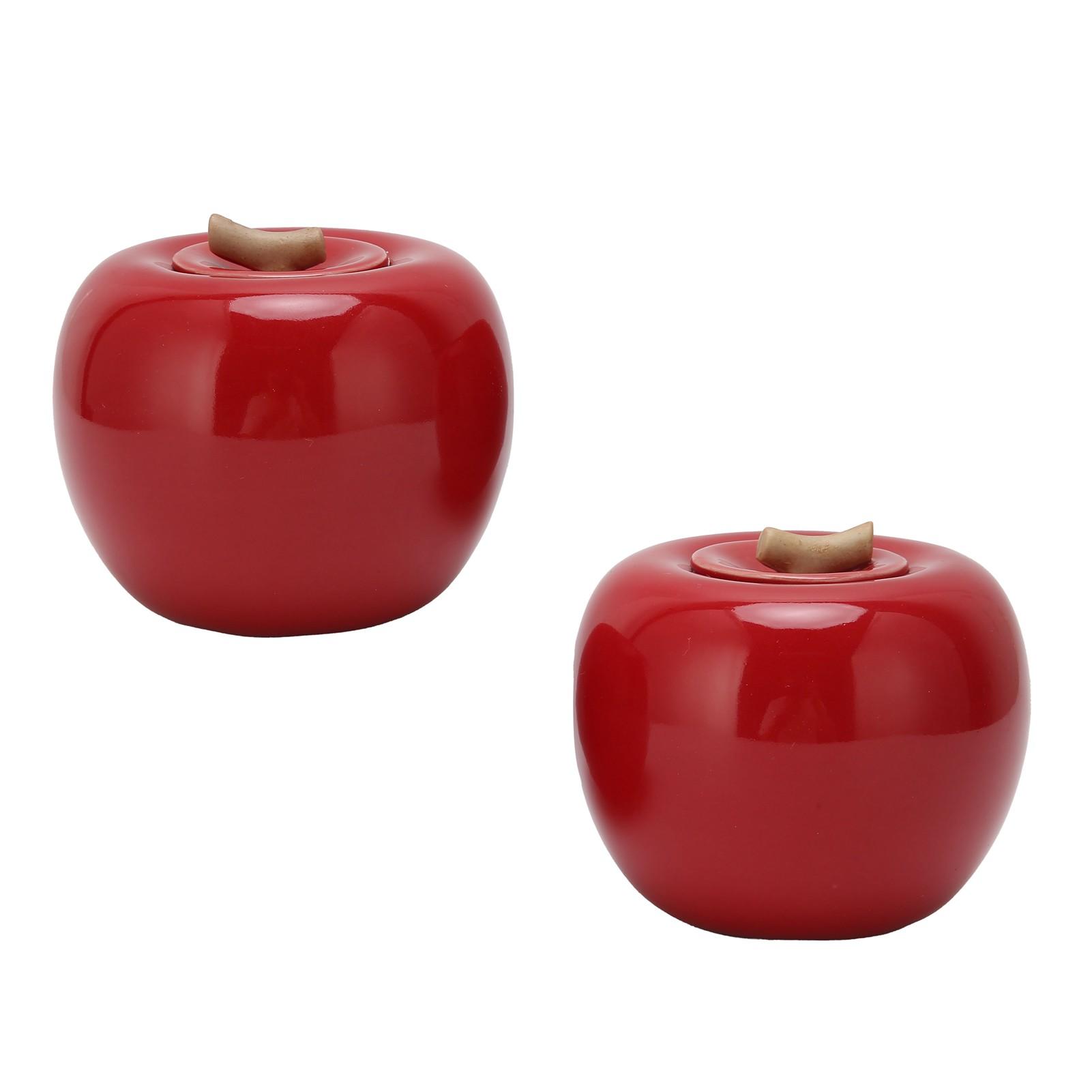 2 шт. Банка для хранения чайных листьев Уникальная керамическая герметичная банка Украшение Контейнер для кофе, хлопьев