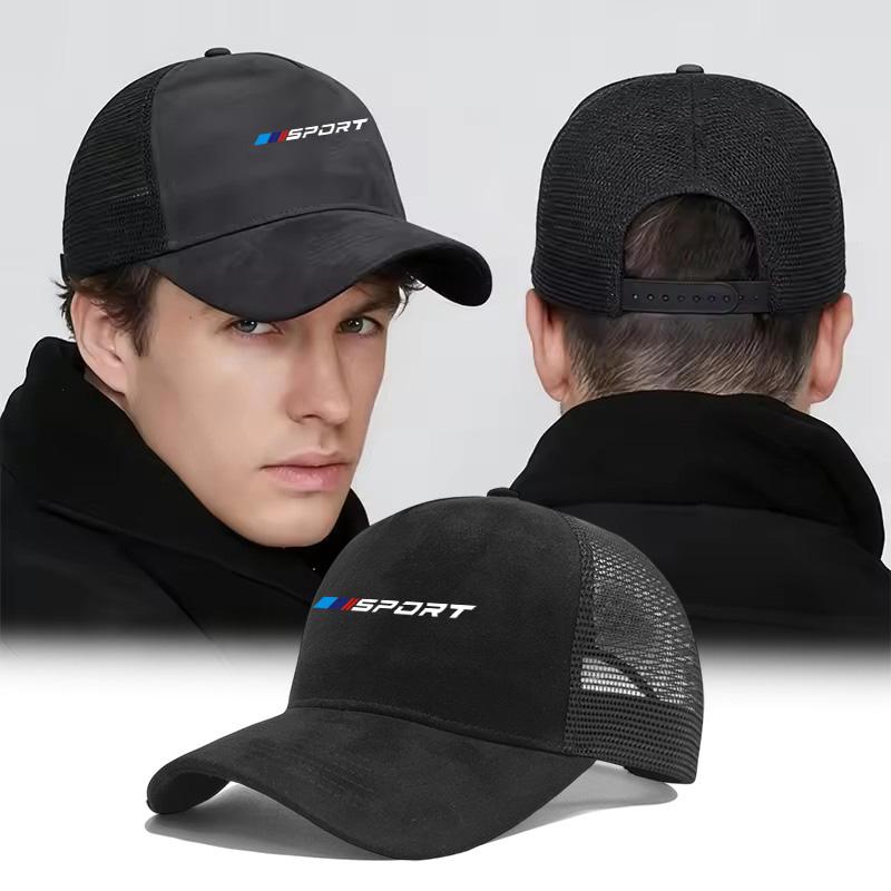 BBJJ8 For BMW 1 3 5 Series G30 G20 F30 F10 E90 E60 X1 X3 E70 F48 Fashion Motorcycle Emblem Prints Baseball Cap Racing Outdoor Sun Hat