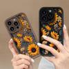 Soft Silicone Phone Case For Samsung Galaxy S25 Ultra S24 FE S23 Plus S22 S21 FE S20 FE Shockproof Flower Painted Funda Cover