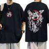 Anime Demon Slayer Hashira Members Logo Graphic Tshirt Male Vintage Casual T Shirts Men Women Clothing Fashion Oversized Tshirt