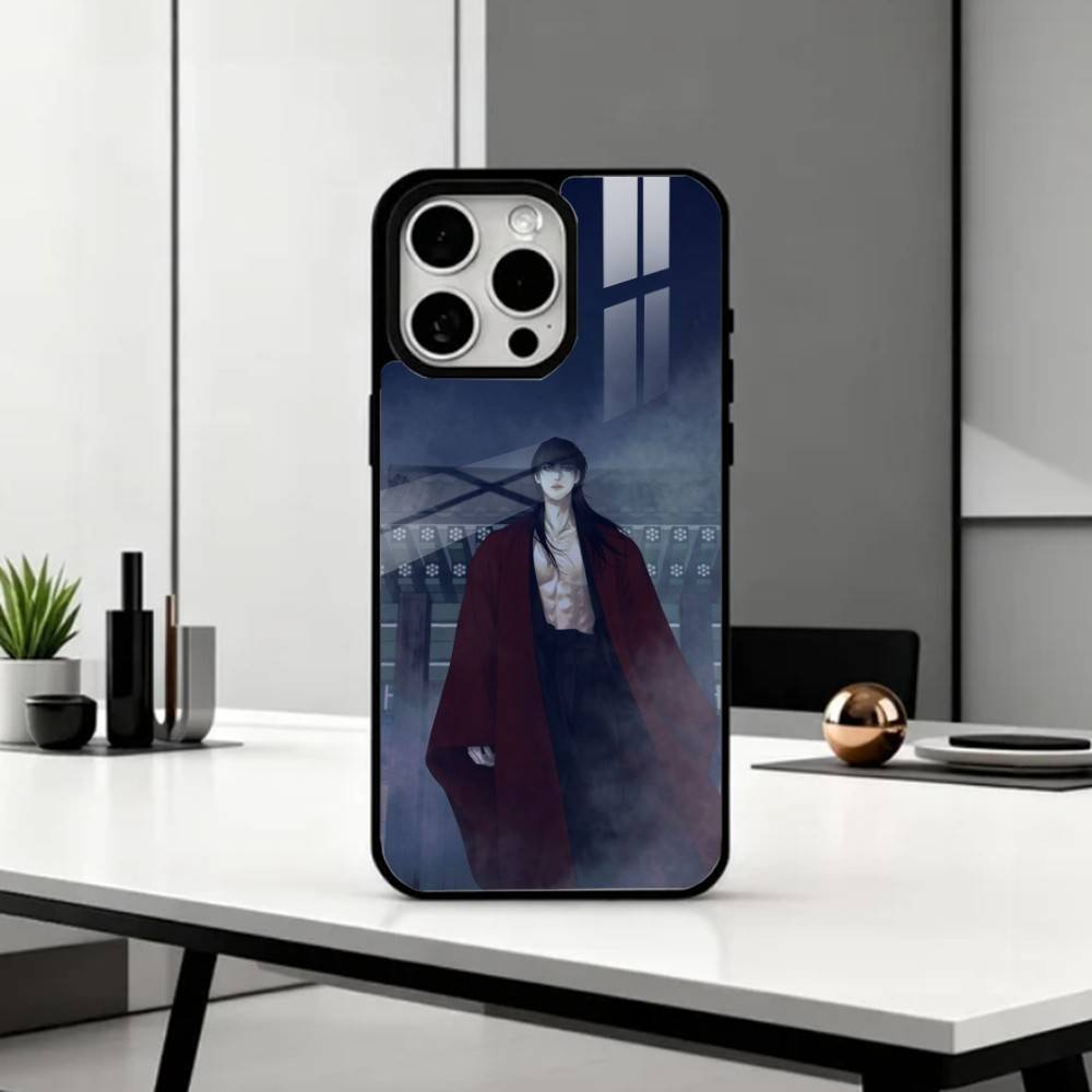 B-BL The G-Ghost's Nocturne Phone Case For iPhone17,16,15,14,13,12,11 Plus,Pro Max Magnetic For Magsafe Wireless Charging