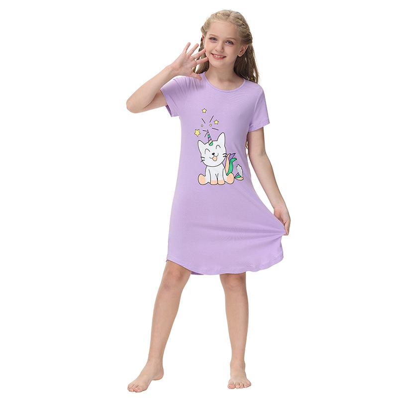 Chemise De Nuit Fille Pyjama Et Chemise De Nuit Enfant Fille