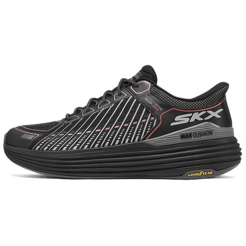 Skechers MEN S GO Men Fabric Running Shoes Black 220936-BLK 41