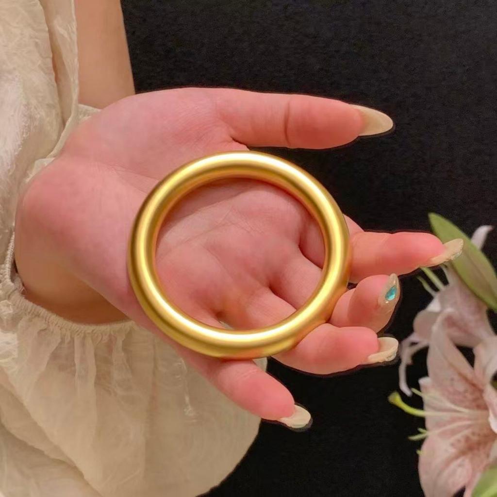 Plain Ring Bracelet for Women Thick Solid Niche High-end Bracelet