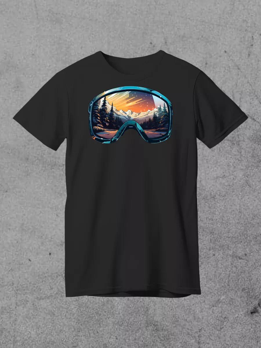 Mountain mask T-shirt S