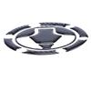 For Kawasaki Ninja ZX10R ZX14 ZX6R ZZR600 Z750 Motorcycle Fuel Gas Tank Cap Covers Pad Stickers Protector Carbon Fiber
