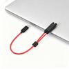 Type C To 3.5mm Extension Cable Double Female To Double Female Portable for Headphone Mobile Phone Enhances Sound Output