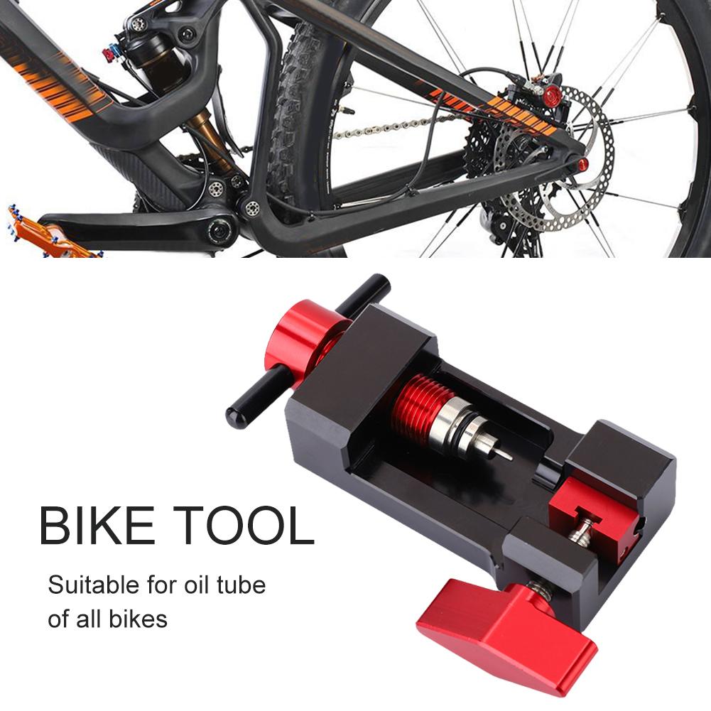 Bicycle Repair Tool Oil Bleed Pipeline Connector Head Bike Oiling Needle Inserting Aid Tackle