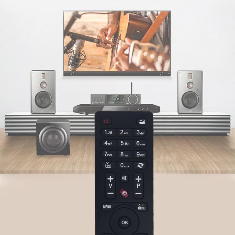 RC4875 Replace Remote Control For Telefunken TV RC4870 RC4849 D32H278A3CW D39F275Q3C D40F272A3 L40F278M3C-3D