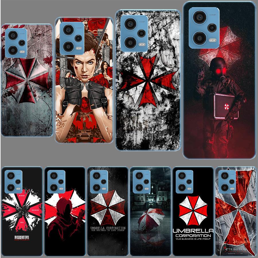Umbrella Corporation Phone Case For Xiaomi Poco X7 X5 X6 F6 Pro F7 Ultra M5S X3 M6 M5 X4 F4 GT Mi F5 F3 M3 TPU Soft Cover Capa C