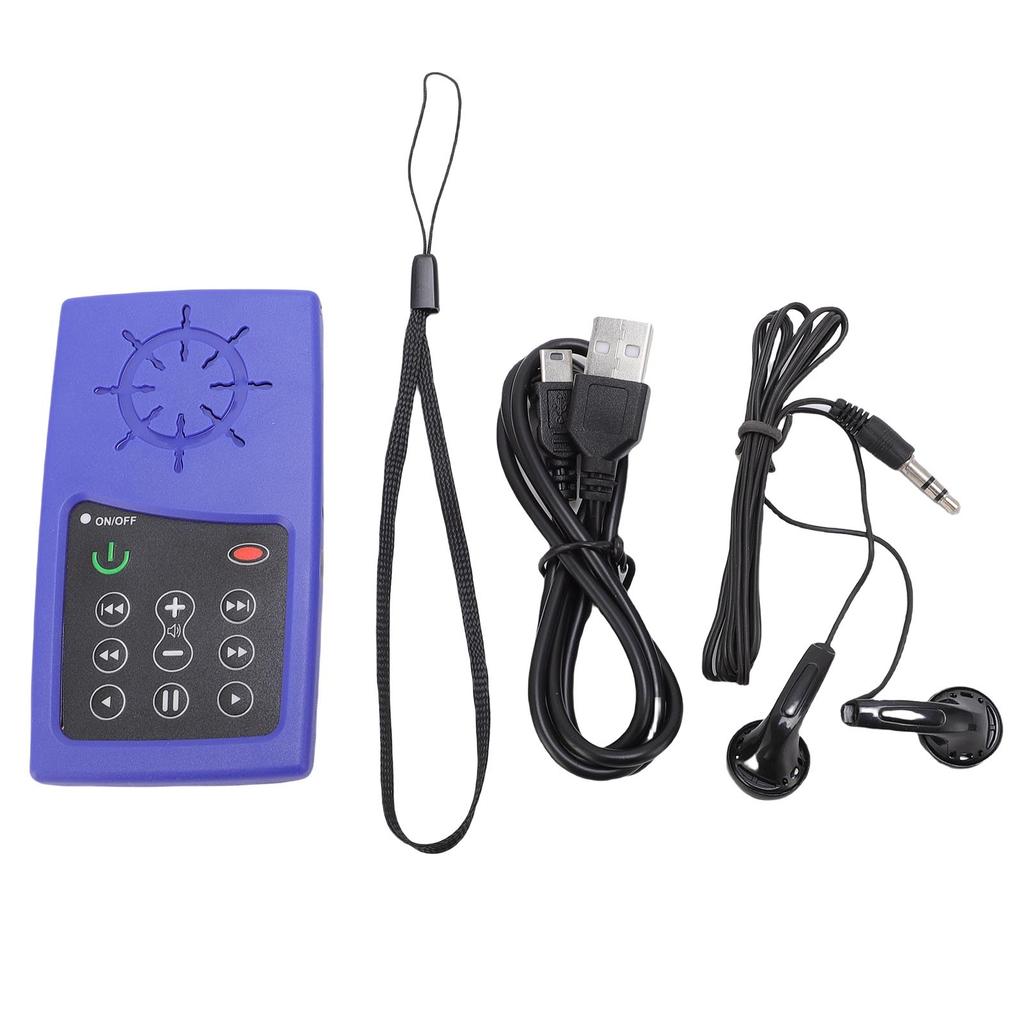 Electronic Scripture Reader 8G Capacity Solar Scripture Player Support NIV Italian Latin Language Version