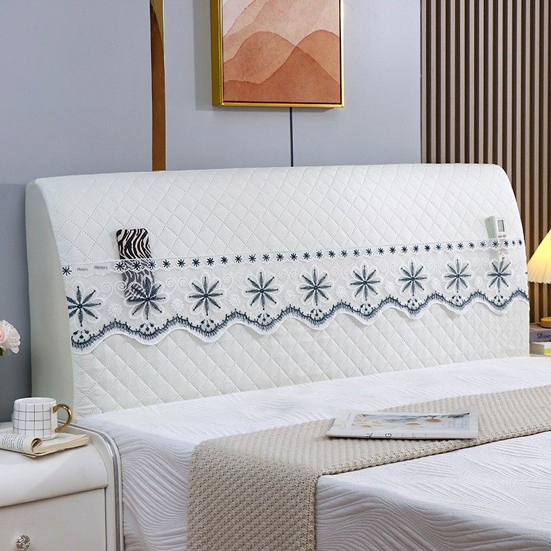 

Все включено Тканевое Покрывало на Изголовье Толстое Стеганое Покрывало на Изголовье Планшетной Кровати 1,5 м 1,8 м Европейская Прикроватная Спинка Пылезащитное Покрывало Mixing Sea Headcover 1.2 meters [high 60cm]]