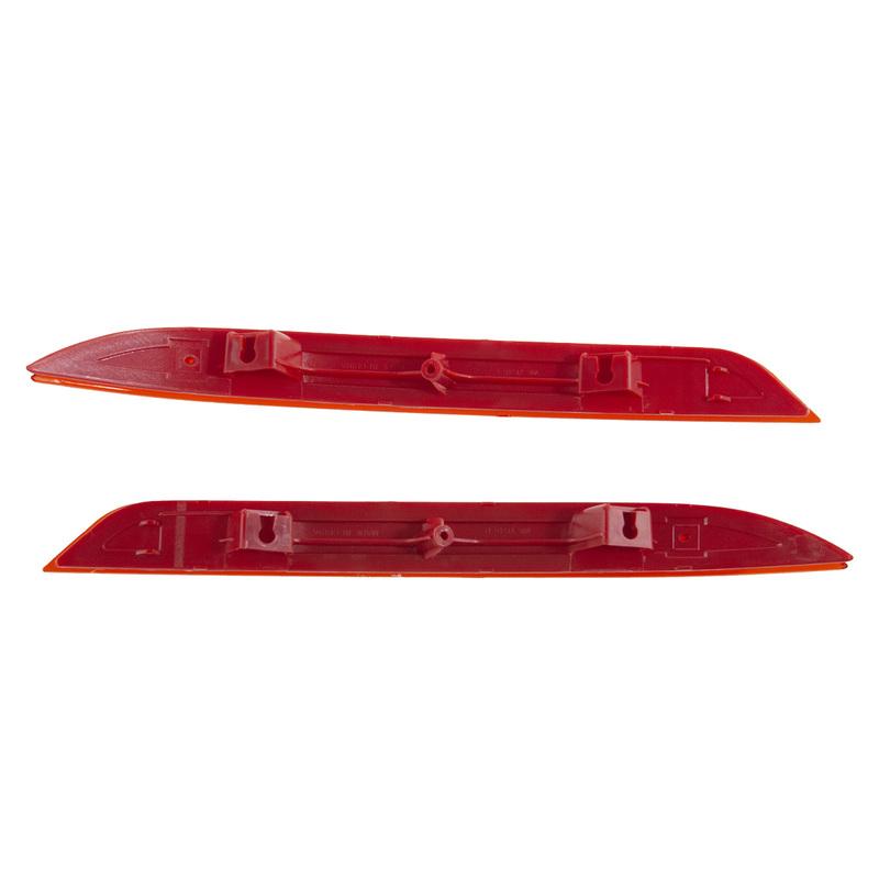 2 Stück Rückseite Links und Rechts Stoßfänger Reflektor Leuchten Set Für Honda Accord 2016-2017 Bremsleuchte HO1185111 33505T2AA11 33555T2AA11