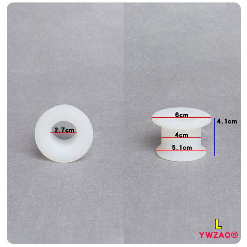 YWZAO Anal Plug Hollow Silicone Ring G44