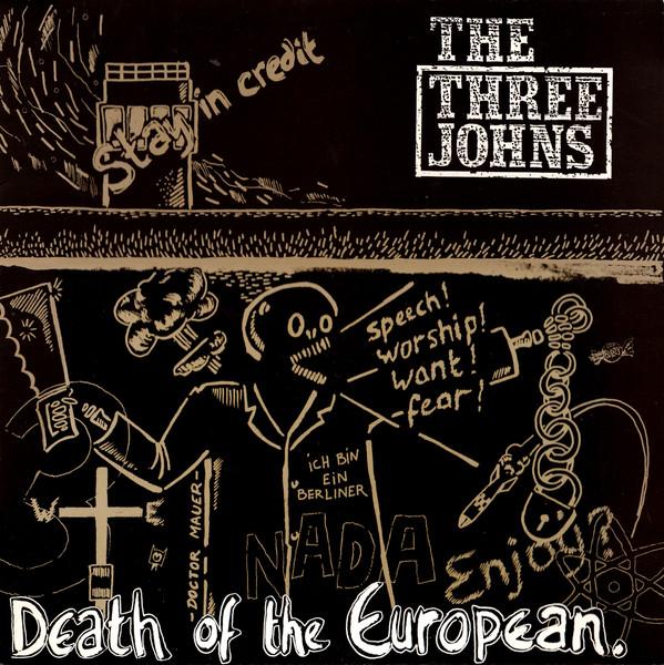 

LP Record THREE JOHNS Death Of The European. 12ABS034 Abstract Record 1985 UK Rock Used