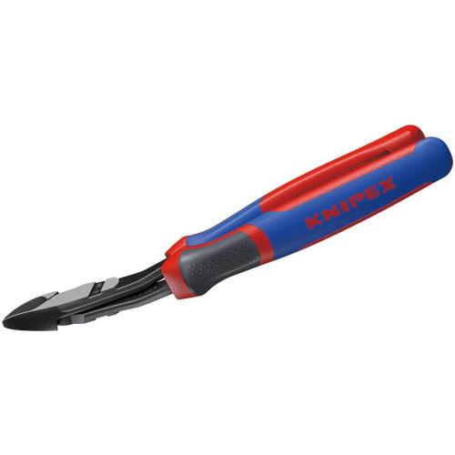Knipex Heavy-Duty Nippers, 12 Offset, 200mm, 7422200
