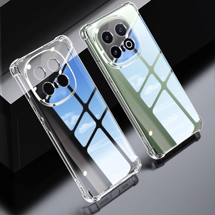 EUCAGR Airbag Transparent TPU Shockproof Phone Case For VIVO iQOO 15 Back Cover Clear Shell Coque Fundas For VIVO iQOO15