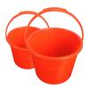 Moli 4.8L Red Handheld Plastic Bucket