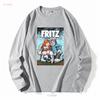 Nova Camiseta Fritz The Cat Desenho Animado Adulto Quadrinhos Camiseta Unisex M Branco Manga Longa Ou Curta Lavagem Vintage Roupas de Designer