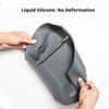 For Zeekr 7X 2025 Car Center Console Lower Storage Compartment 7x Under Armrest Silicone Storage Box Organization Accessories