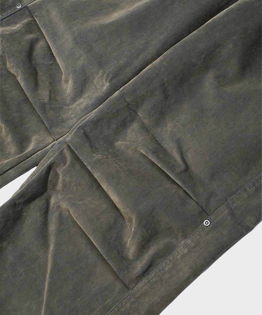 SAINTPAIN Sp Rivet Velvet Denim Pants Khaki