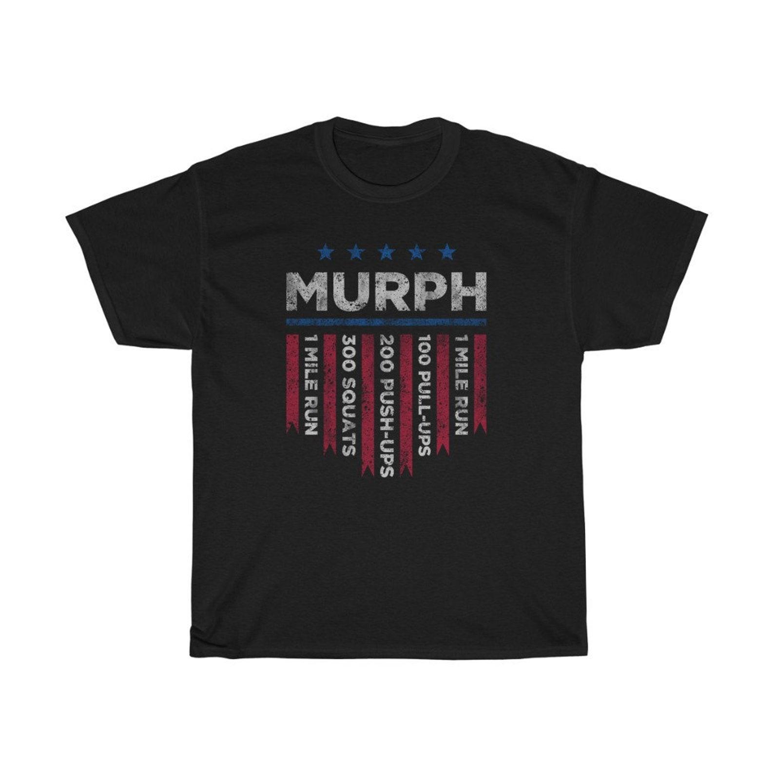 Memorial Day Murph Wod Workout Cross Fitness Fun T-Shirt 3XL