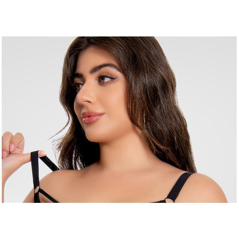 Plus Size Mesh Bra Soft Underwire Ultra Thin Minimizer Bra