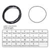 10Pcs/bag 1.2mm Universal Cassette Tape Machine Belts Assorted Common Square