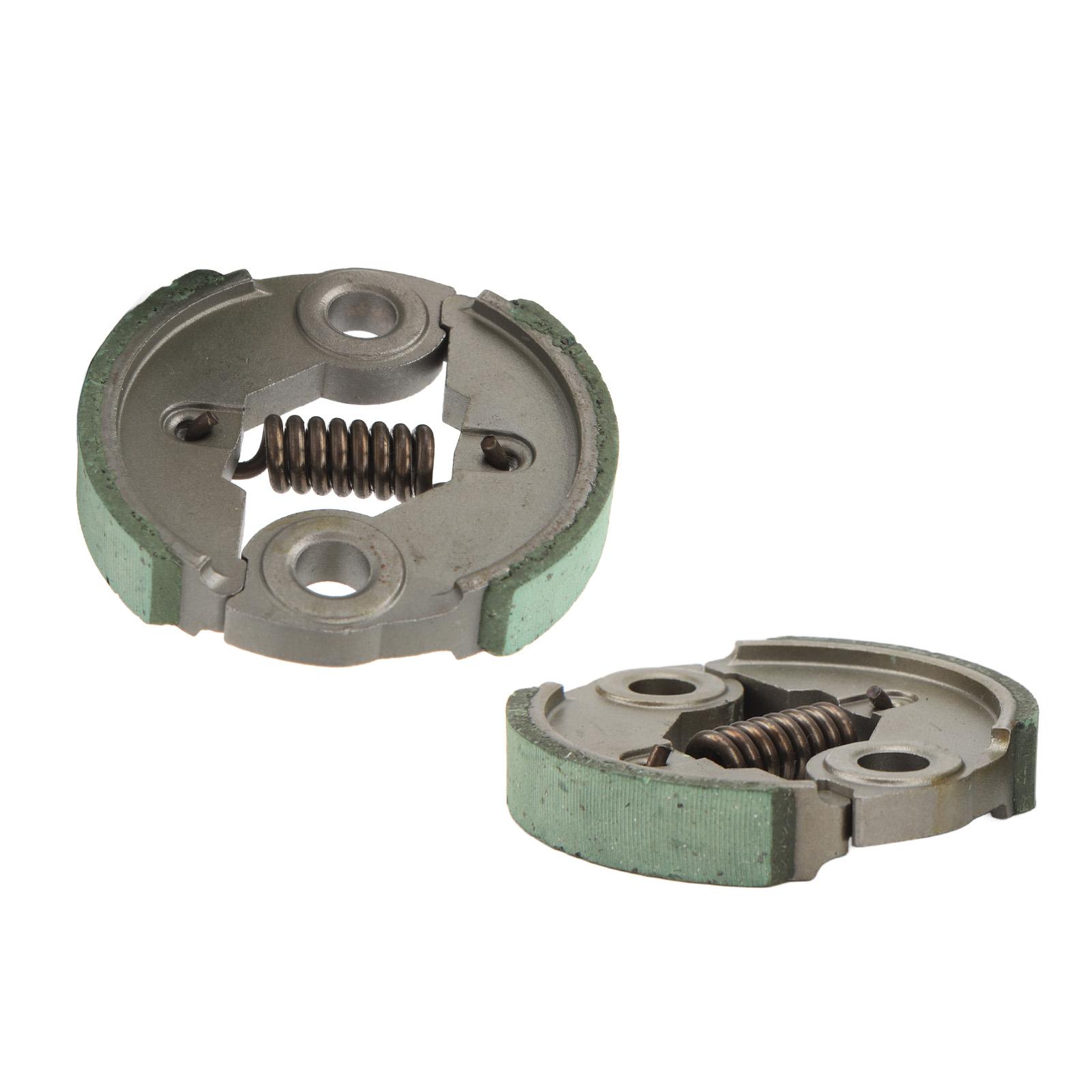 

2 шт. Сверхмощные накладки сцепления из алюминиевого сплава, износостойкие для мини-велосипеда, минимиото, скутера