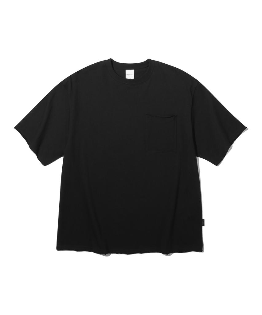 URBANSTOFF Cut-Off Crop Boxy Tee (Black)