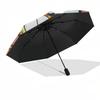 1pc Garfield Outdoor Umbrella with Automatic Opening Mechanism, Foldable Design, 8-Rib Iron Frame - Perfect Gift for Fans, Travelers, Everyday Use.P00