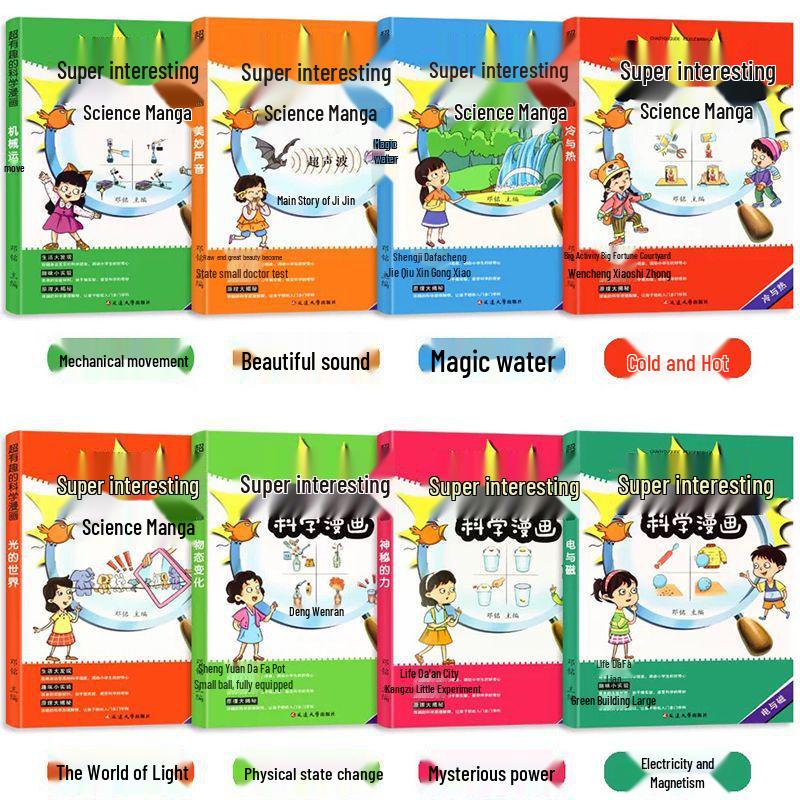 Science Manga: Cultivating Math, Physics, Chemistry, and Curiosity in Primary Students