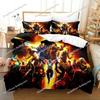 Mass Effec Bedding Set Single Twin Full Queen King Size Bed Set Adult Kid Bedroom Duvet Cover Sets 3D Print Game Bed Sheet Set74