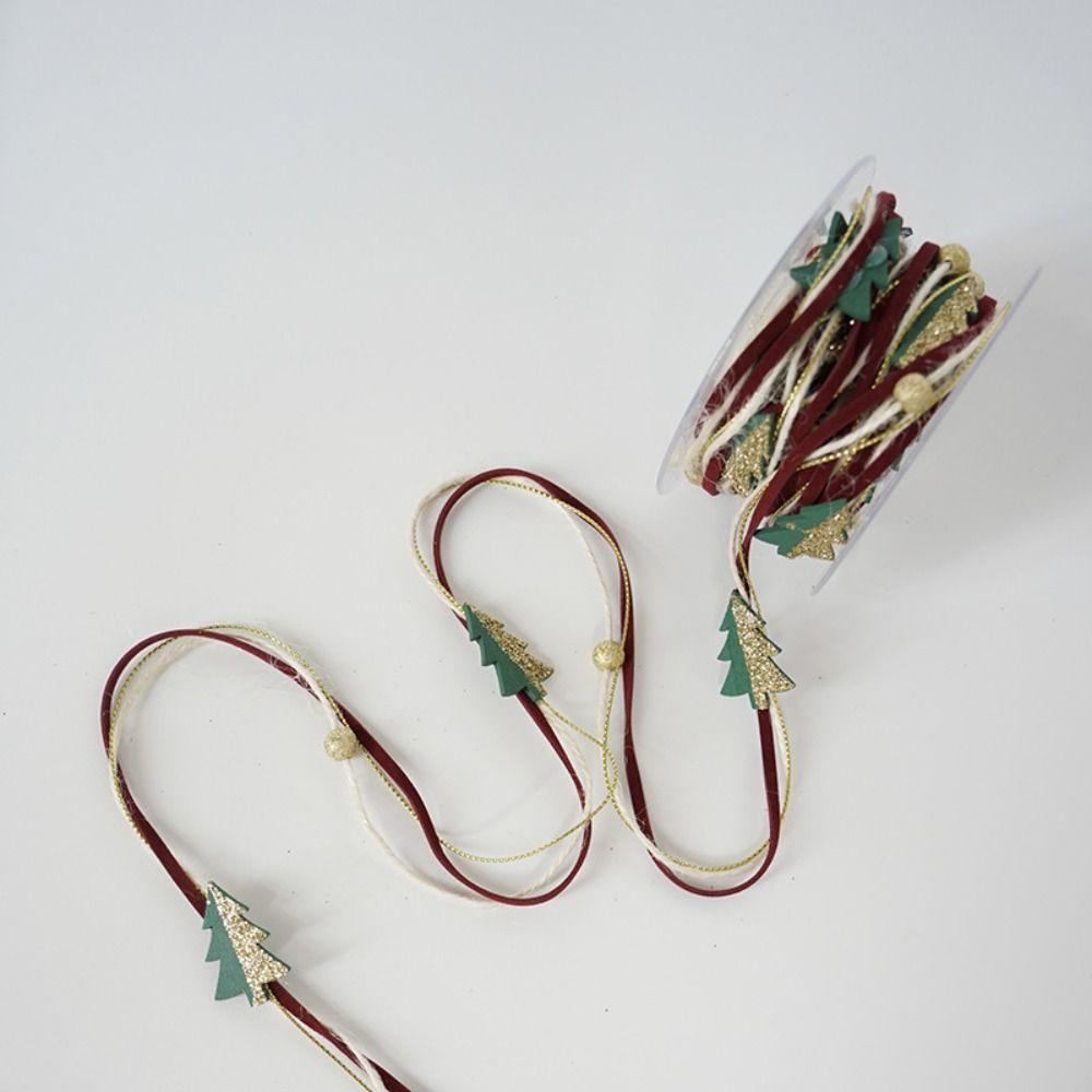 Gift Box Decor Christmas Binding Tape 3m/5m/9m DIY Webbing Colorful Ribbon  Furniture Decoration