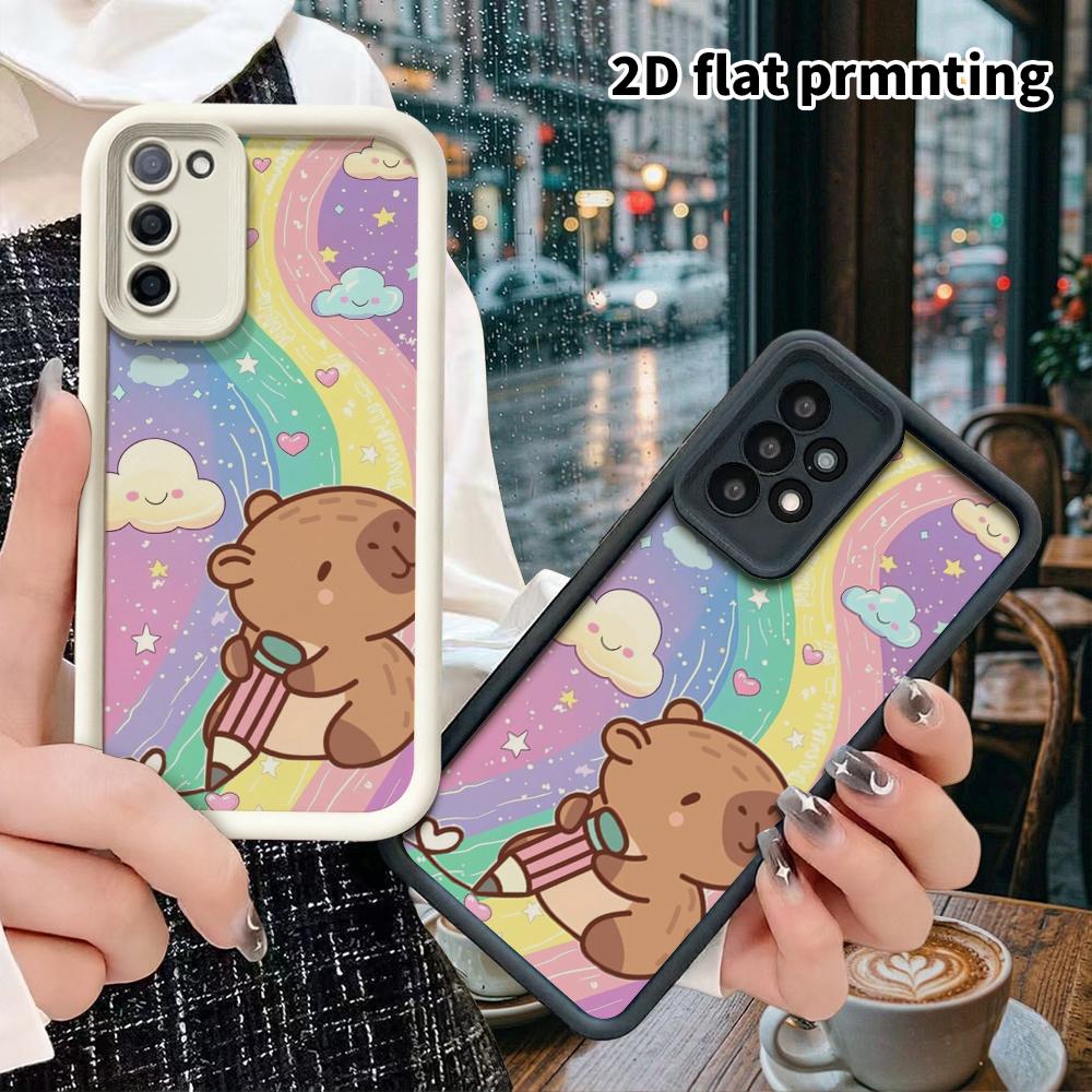 Phone Case: 2D Flat Samsung Galaxy A34 A35 M05 M06 S20 S22 S21 FE Plus 5G Layered Protective Case, Fantasy Fairy Tale Style, Christmas and Halloween G