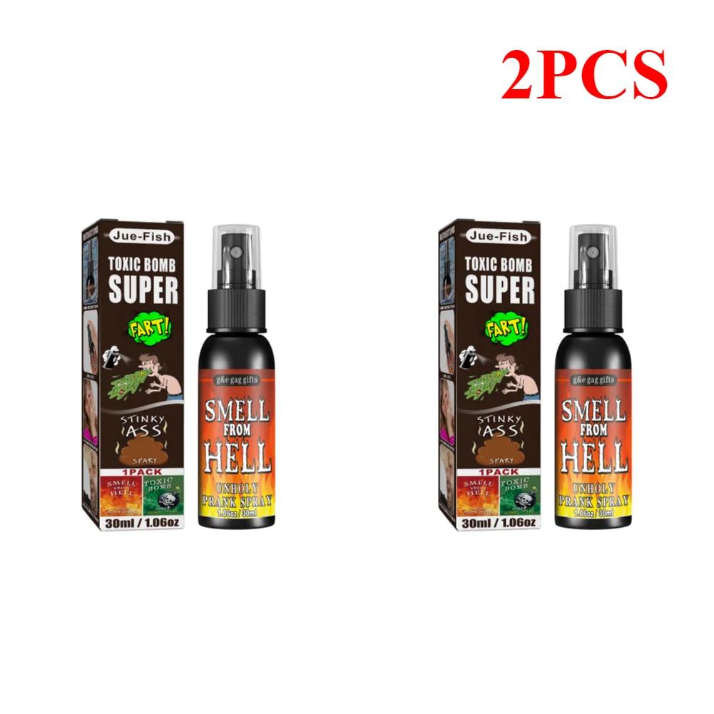 30ML Liquid Fart Spray Can Stink Bomb Ass-Smelly Stinky Gas Crap Gag Prank Non Toxic Smells Novelties Toy Joke Party Supplies