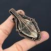 Wild Horse Gemstone Jewelry Pure Copper Wire Wrapped Handmade Pendant For Gift