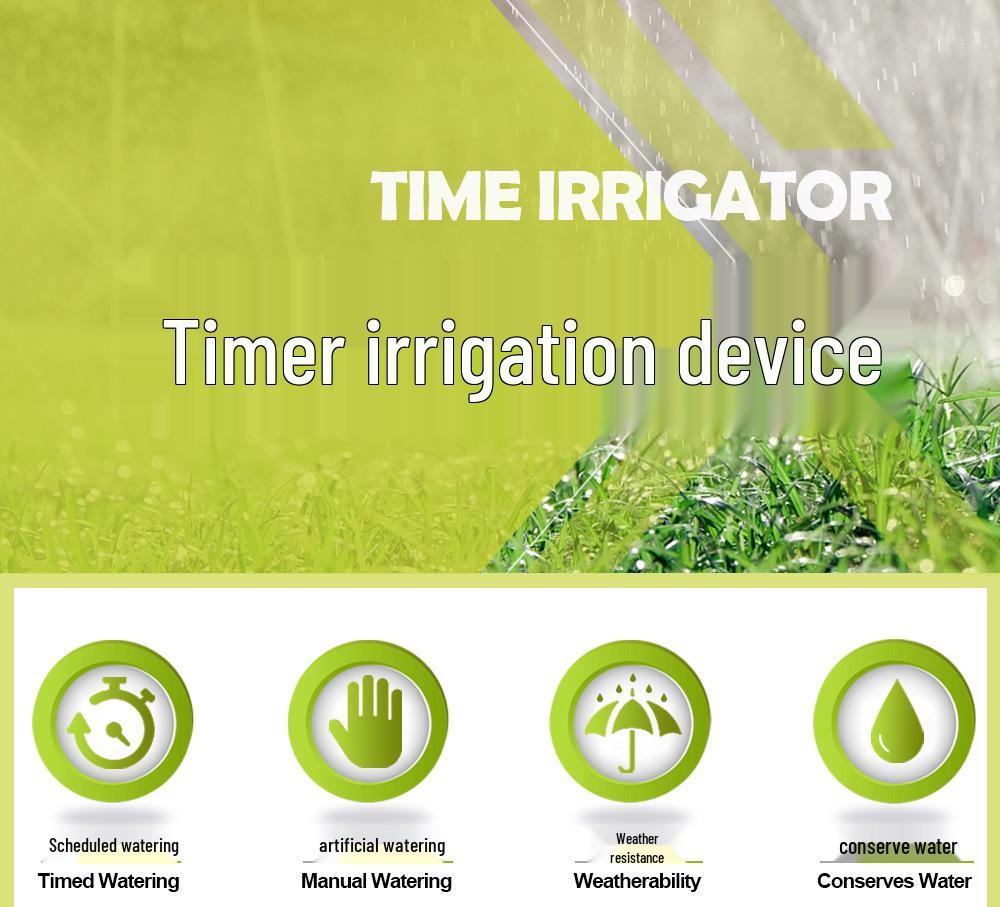 Smart Dual Dial Irrigation Timer - Automatic Home Watering Controller