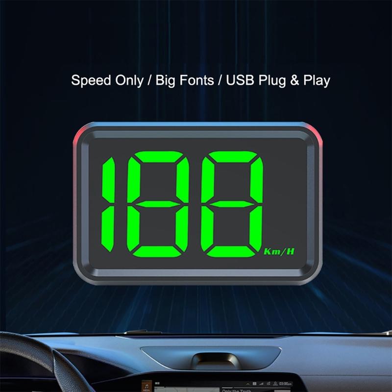 Automotive HUD Speed And Navigation Projector with Integrated Real Time Data Projection Suitable For Day Night Driving