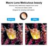 Soczewki do akwarium koralowego 52mm Filtr do akwarium słonowodnego Rafy koralowe Filtry do aparatu iPhone'a Makro Akwarium wodne