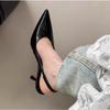 Fashion Spring and Autumn New Style Fashionable Comfortable Elegant and Versatile Style High Heels and Stiletto Heels Zapatos Mujer
