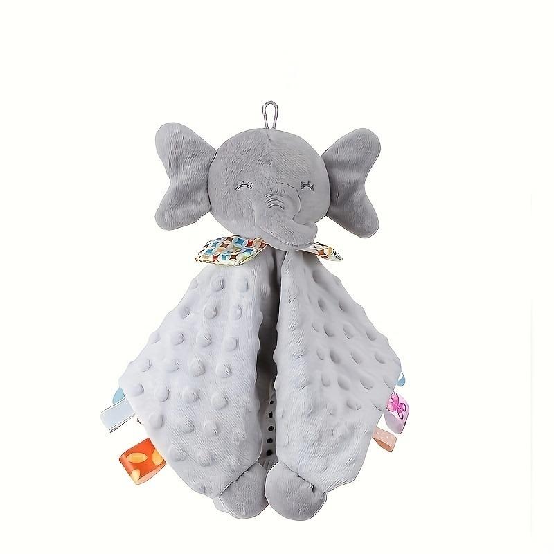 3 In 1 Baby Soothing Toy Soft Comfort Blanket Rattle Hanging Toy Multifunction Infant Soother Toy For Newborn Kids Gift