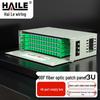 HAILE 48-Port 3U 19-Inch ODF Fiber Optic Distribution Frame with Empty Splice Tray