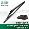 Rear Windshield Wipers Blades,Premium All-Season Wiper blades Replacement For Peugeot 308 SW Eatate T7 2007-2013
