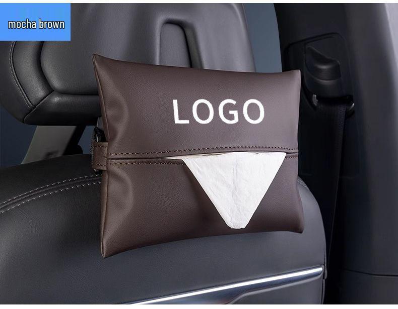 Compatible Tissue Box for Li Auto L6/L7/L8/L9 - Car Storage Accessory