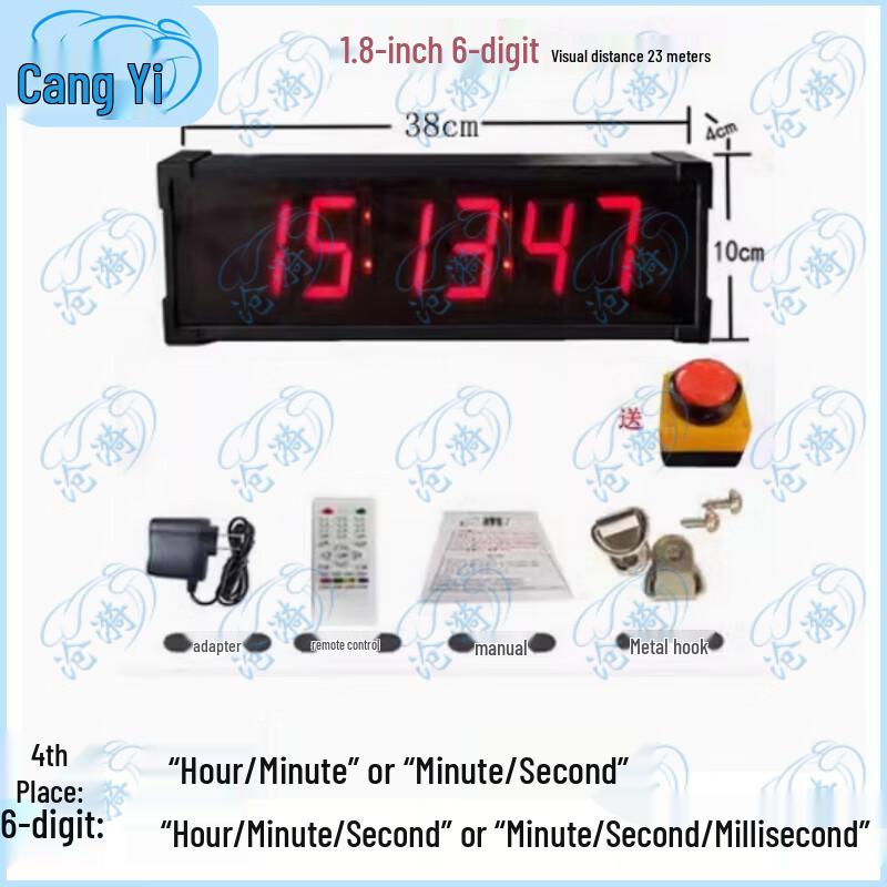 Interactive LED Pat Press Timer