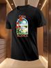 Coconut Tree Paradise Trendy Streetwear Summer Casual Cre...