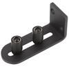 Carbon Steel Adjustable Sliding Floor Guide for Barn Door (Double Roller Bearing #2)