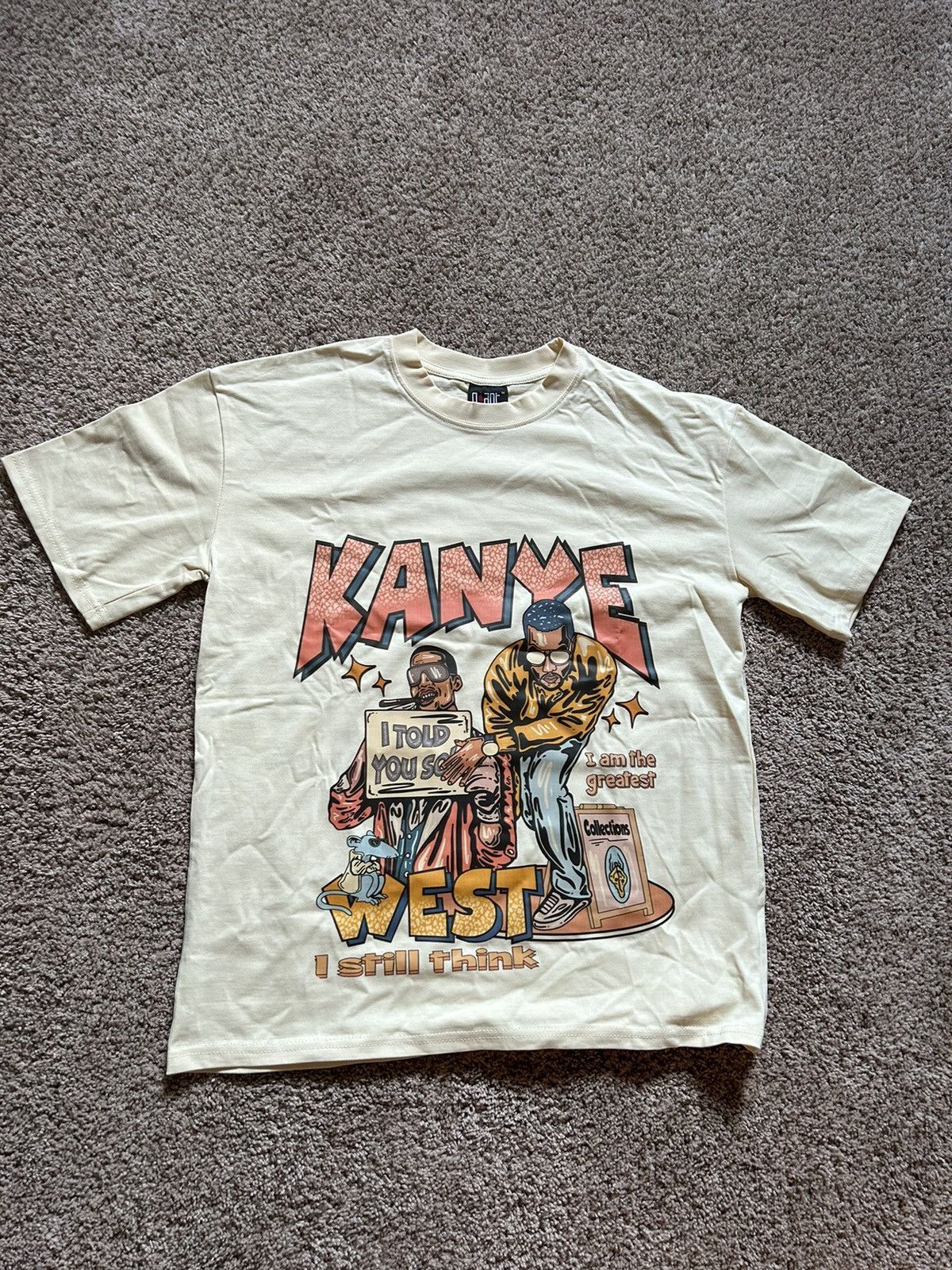 

26 Kanye West Graphic T Shirt white short sleeve tee size S-5XL vtg NH13003 Unisex T-Shirt L